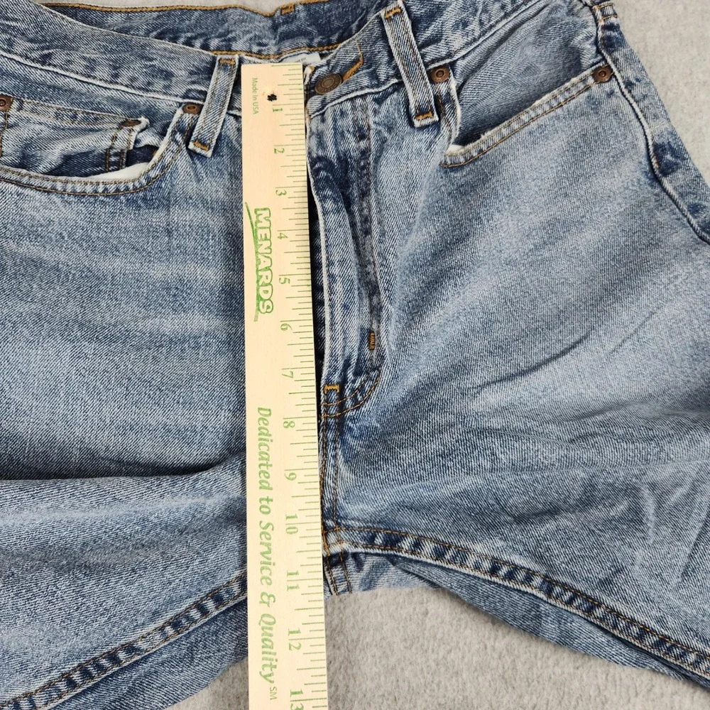 Faded Glory Jeans Mens 32x32 Blue Denim Whiskering Cotton Casual Straight Fit